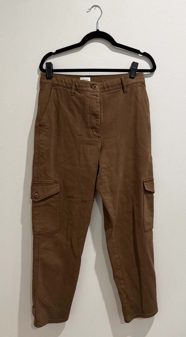 Wilfred Free Modern Cargo Pant Brown Size 10